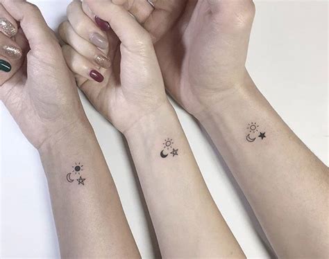 small friend tattoos|cool matching tattoos for friends.